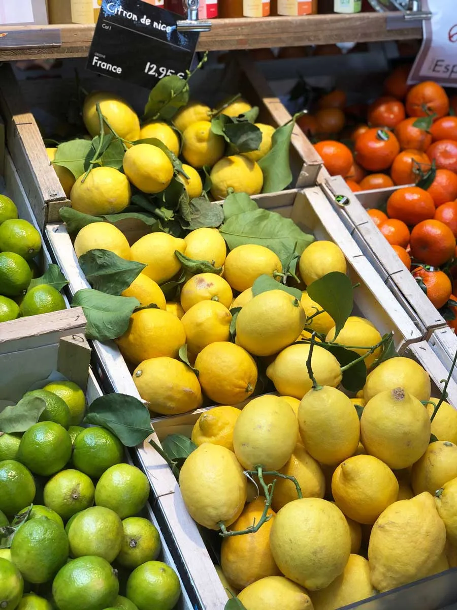 lemons citrons nice