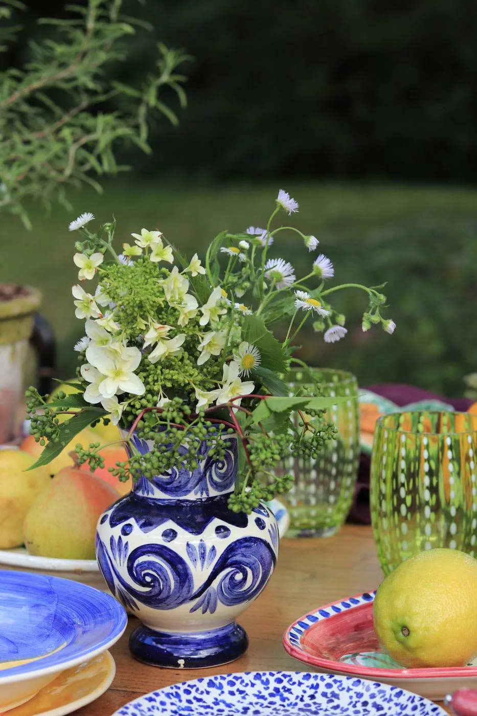 dresser-une-table-italienne-bouquet