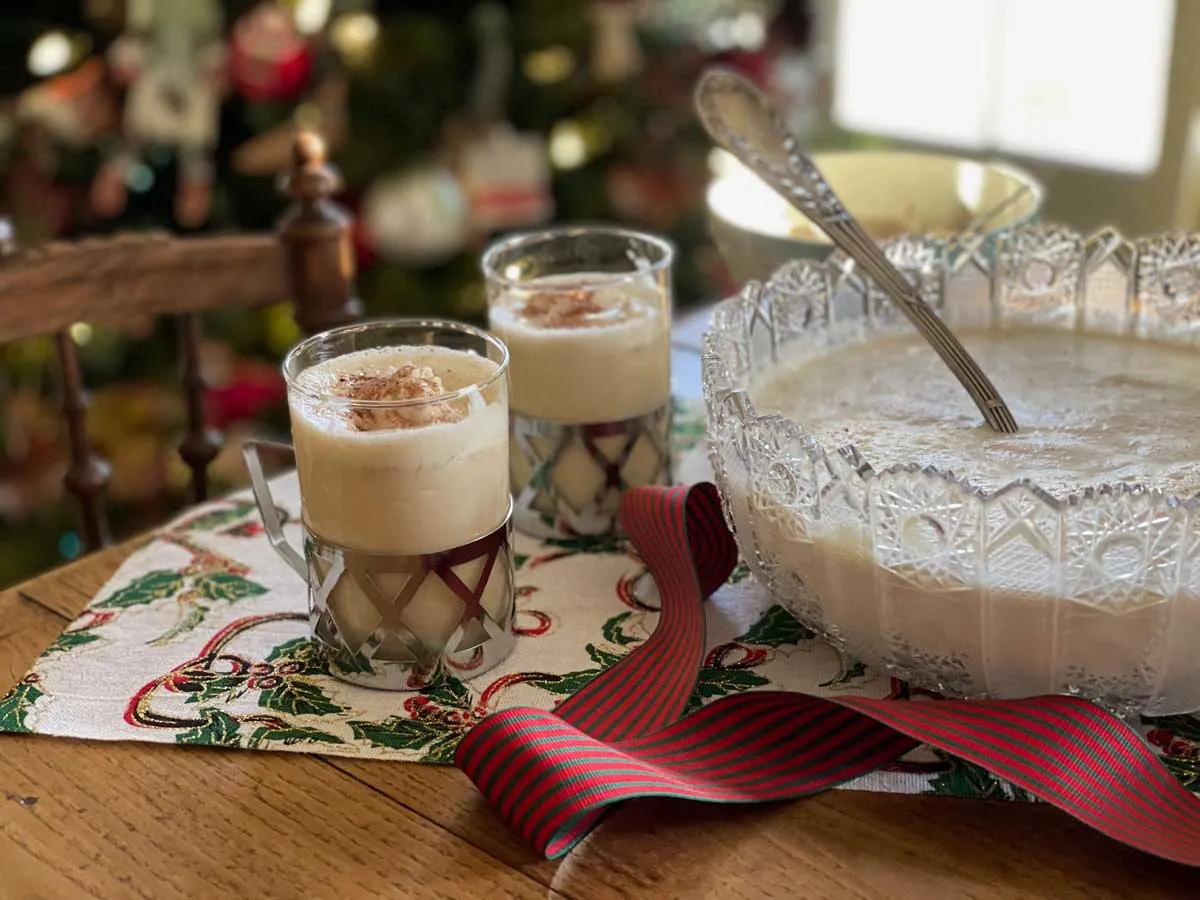 recettes de boissons de Noël lait de poule