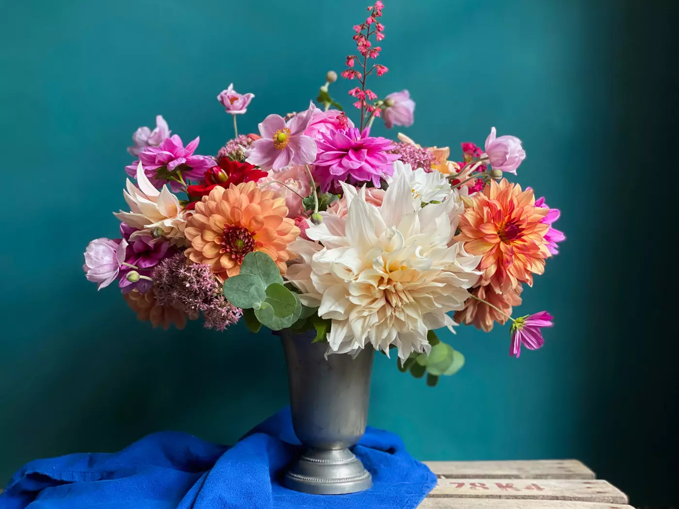 DIY bouquet dahlias champêtre timbale-11