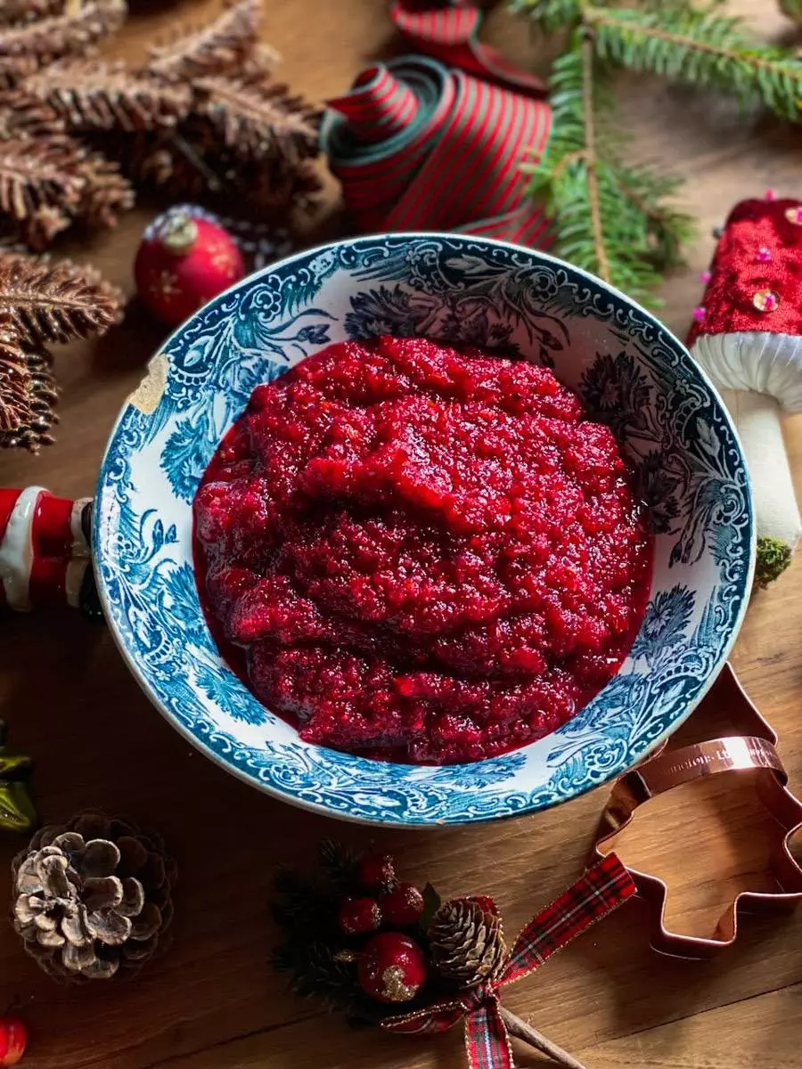 recette sauce aux cranberries canneberges