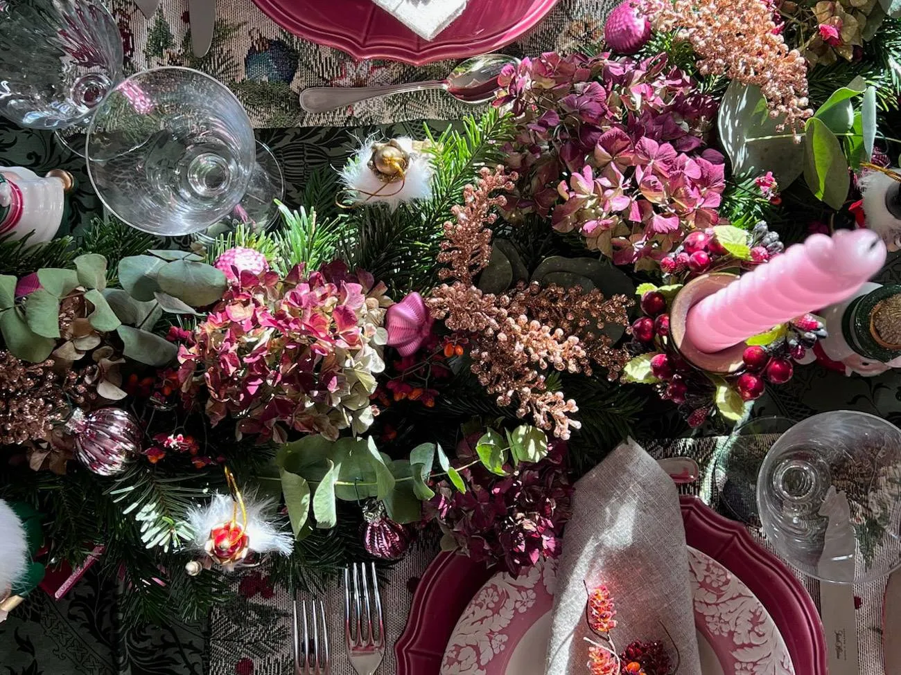 table de Noël Casse-Noisette Nutcracker Christmas tablescape-30