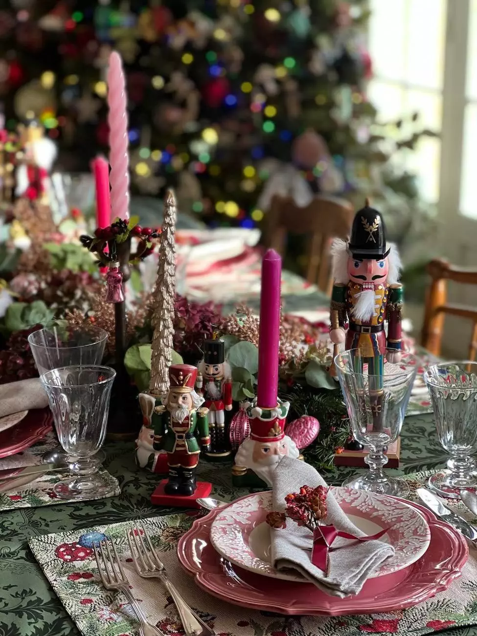 table de Noël Casse-Noisette Nutcracker Christmas tablescape-38