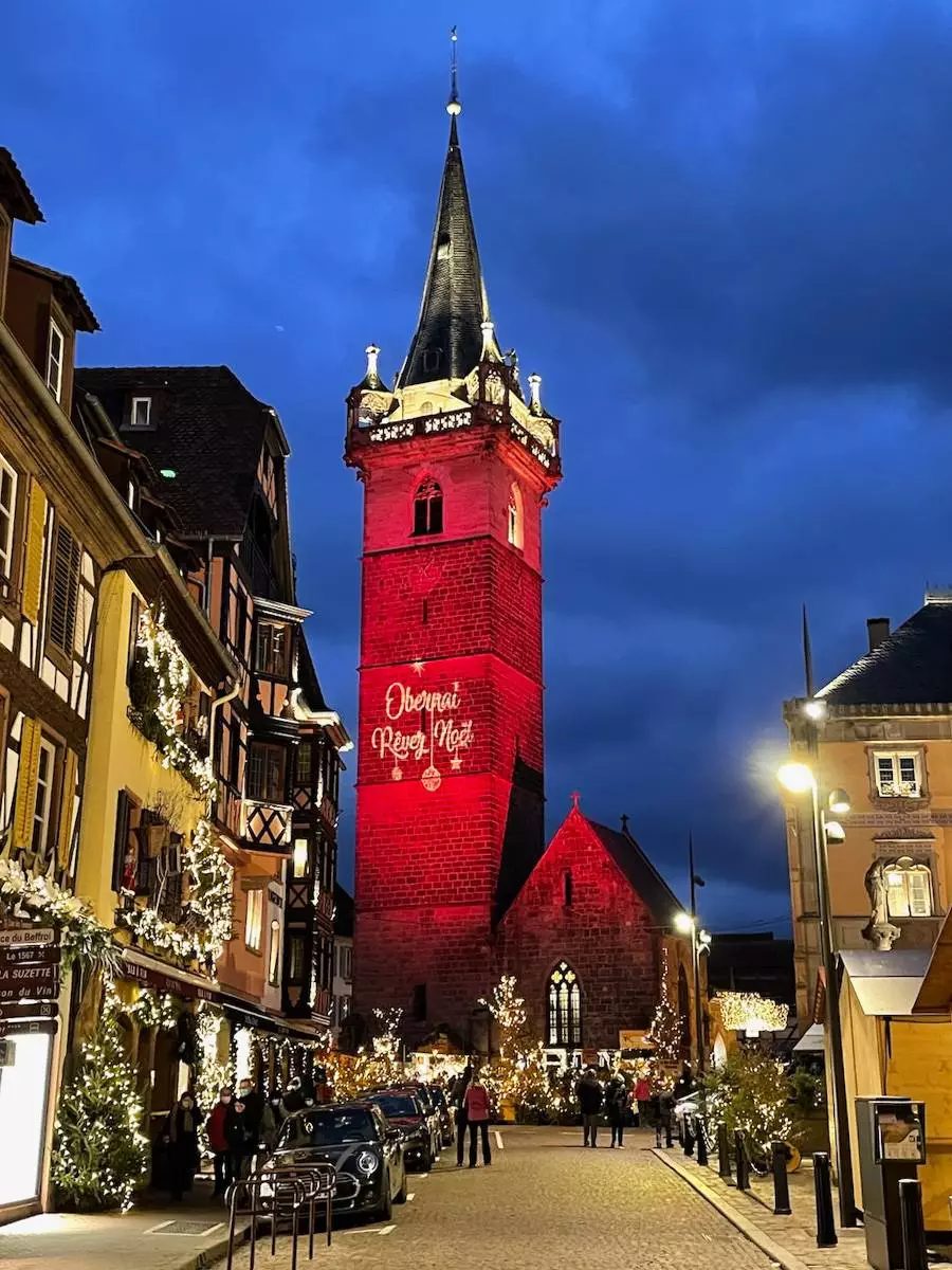 un Noël en Alsace marché de Noël Obernai