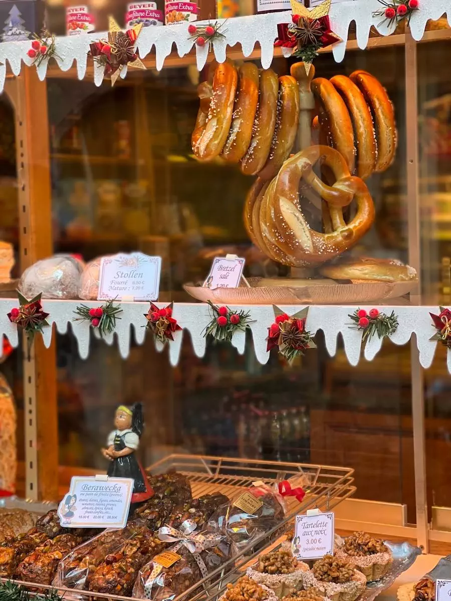 un Noël en Alsace boulangerie bretzel
