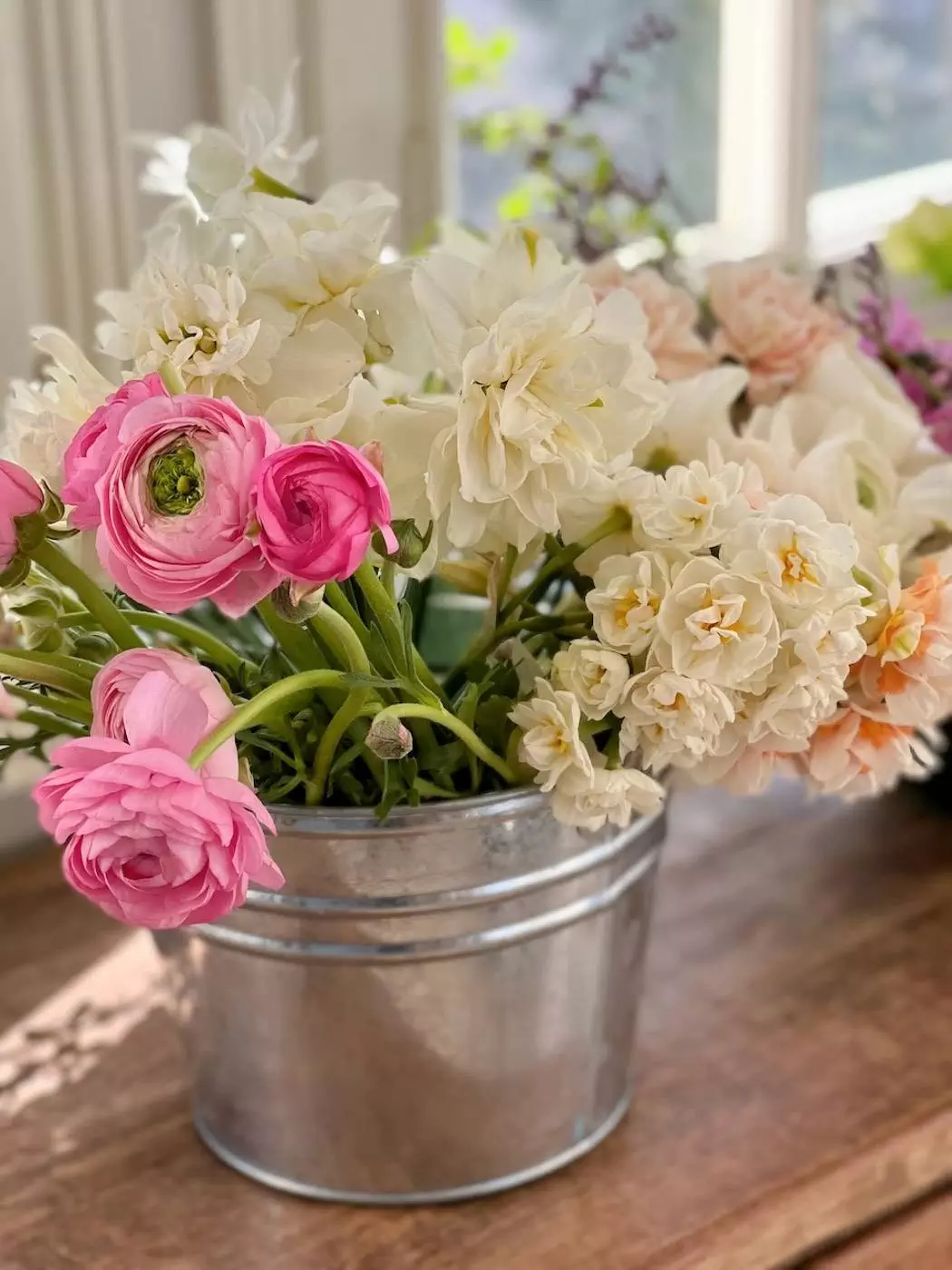 art floral DIY bouquet printemps spring arrangement-11
