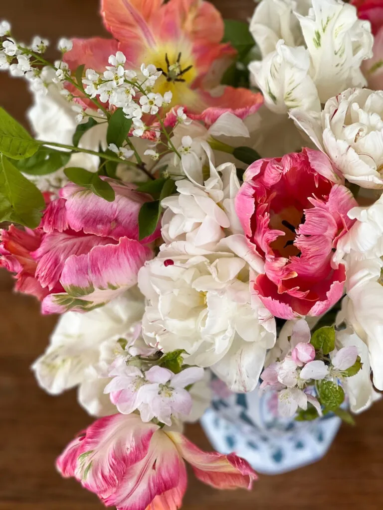 bouquet de tulipes claires tulip bouquet DIY tuto-28