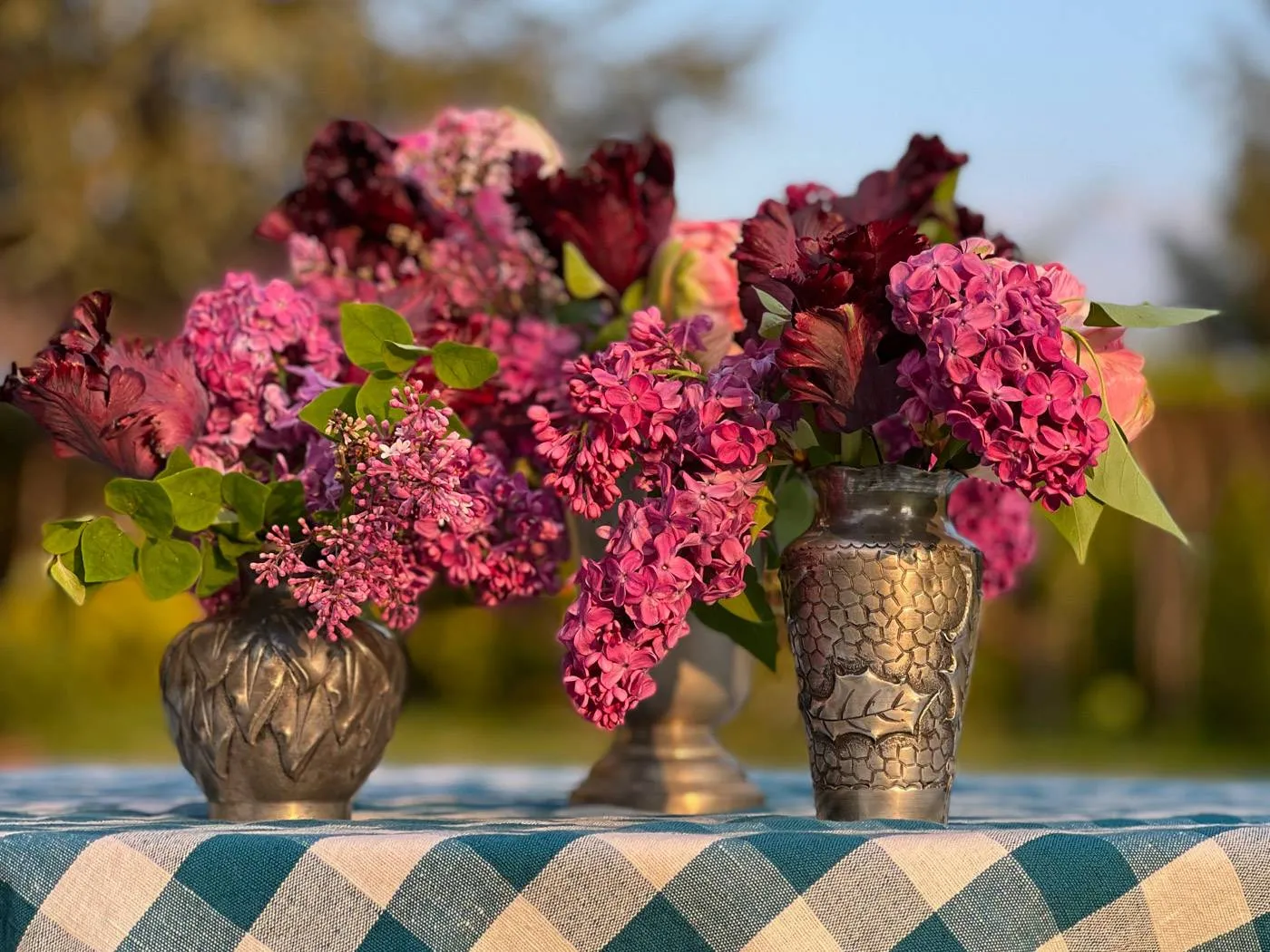 bouquet lilas tulipes small flower bouquets-12