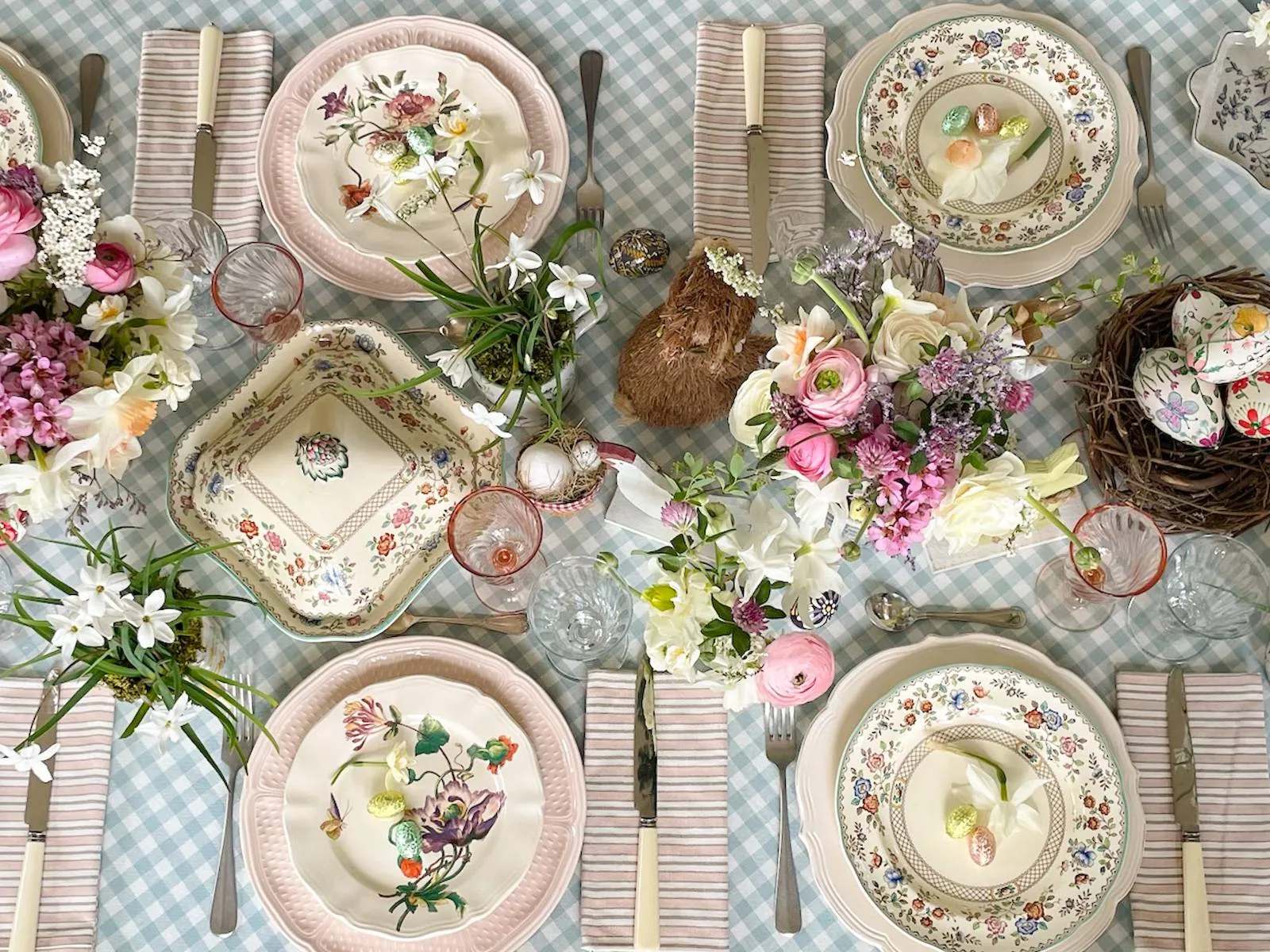 dresser une jolie table de Pâques chic Easter tablescape-193