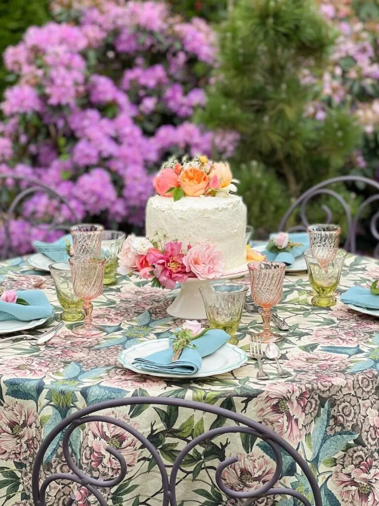 Naked cake aux saveurs d'agrumes table estivale-34