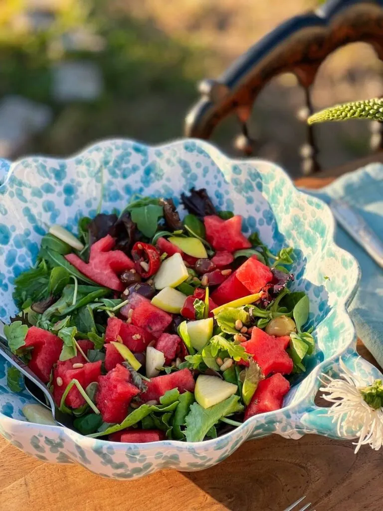 recette gourmande salade italienne burrata 2