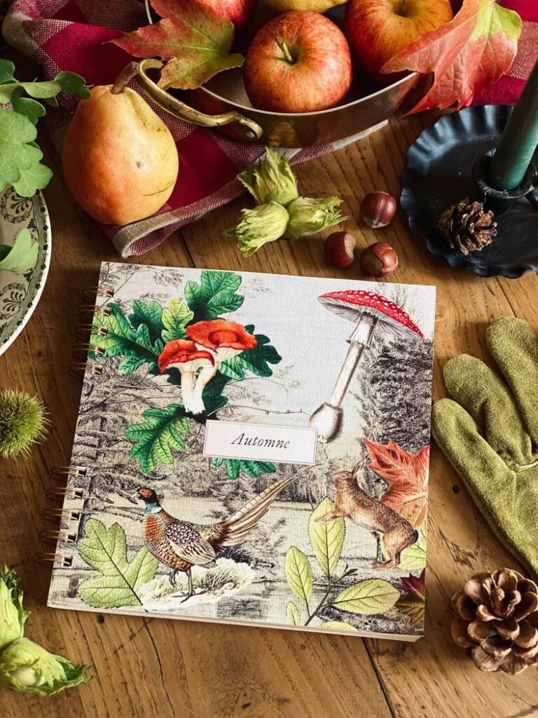 artisan paper automne carnet papeterie LG-68