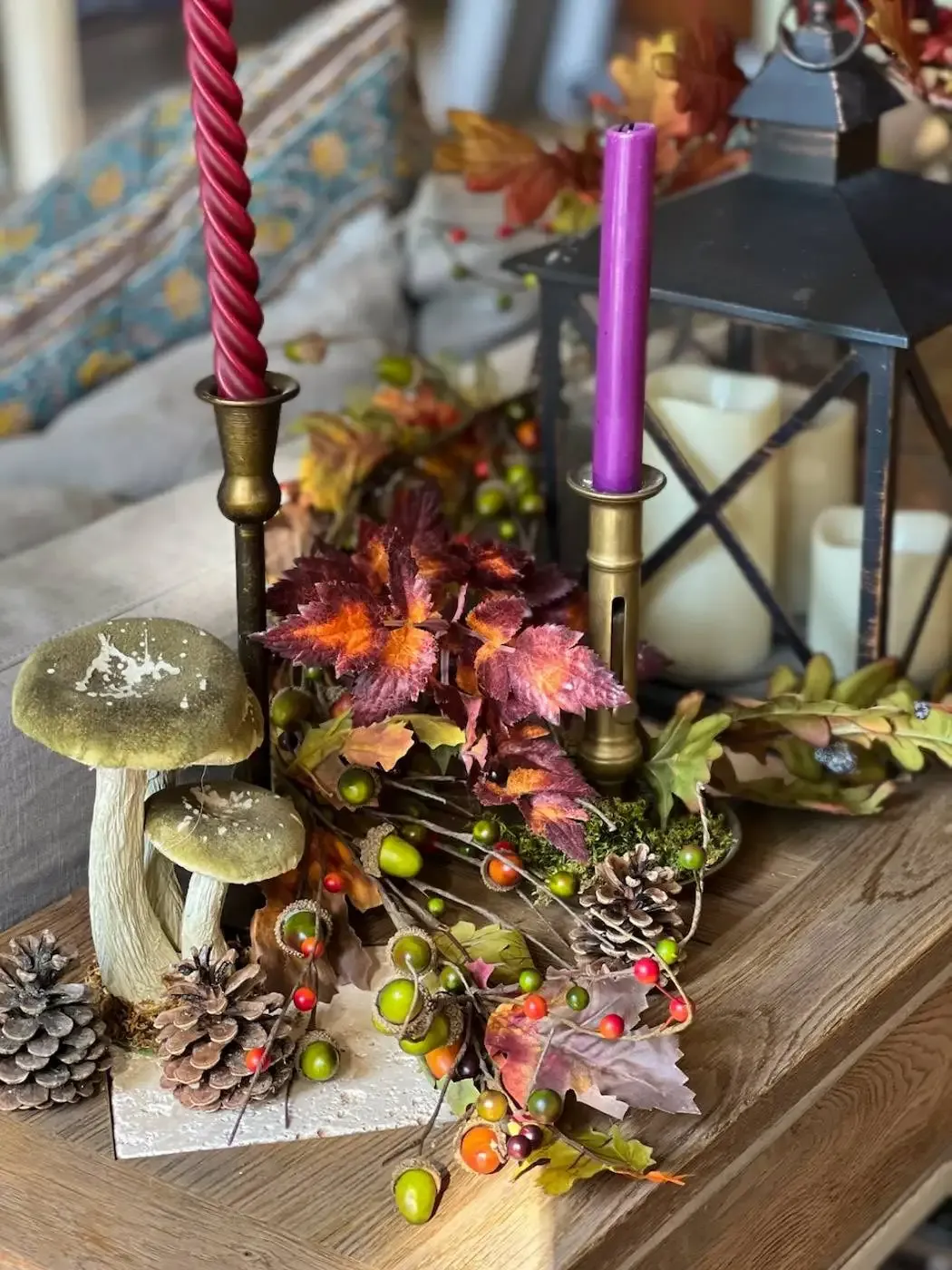 décoration automne cosy à la campagne-27