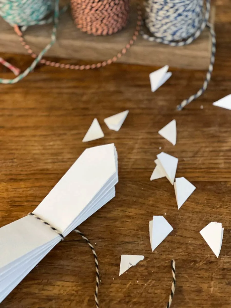 DIY étoiles en papier décoration de Noël-21