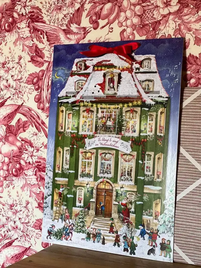 décoration de Noël calendrier Avent