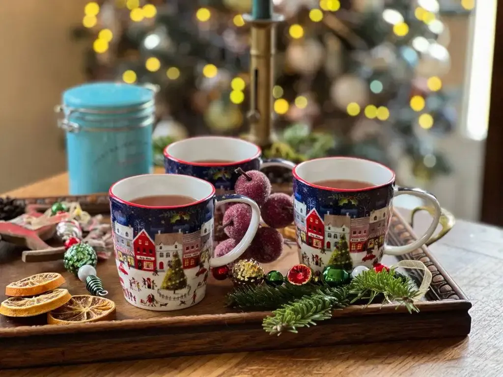 décoration de Noël mug thé-2