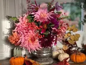 DIY bouquet dahlias automnal fall autumn-17