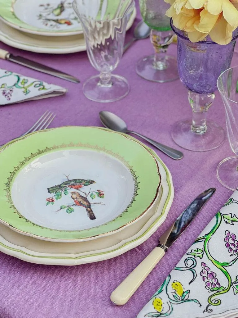 Dresser table printemps poétique spring poetic table setting-10