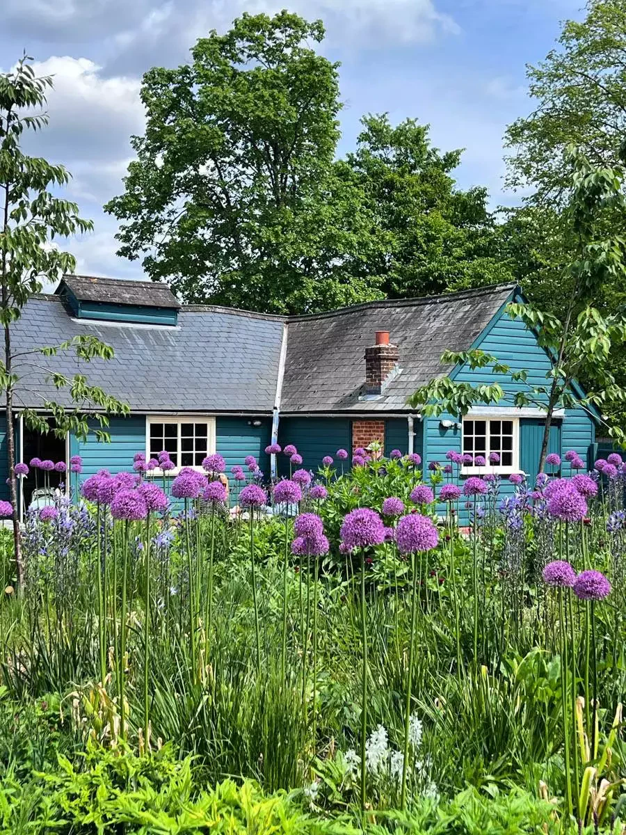 jardin anglais English garden shed chroniques juin