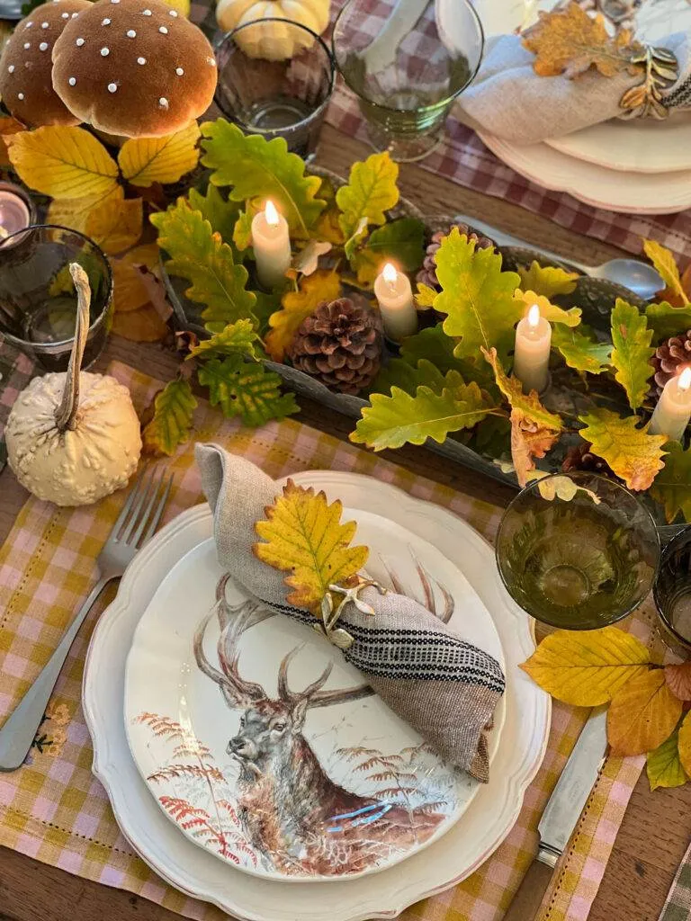 autumn table French lifestyle table automnale-79