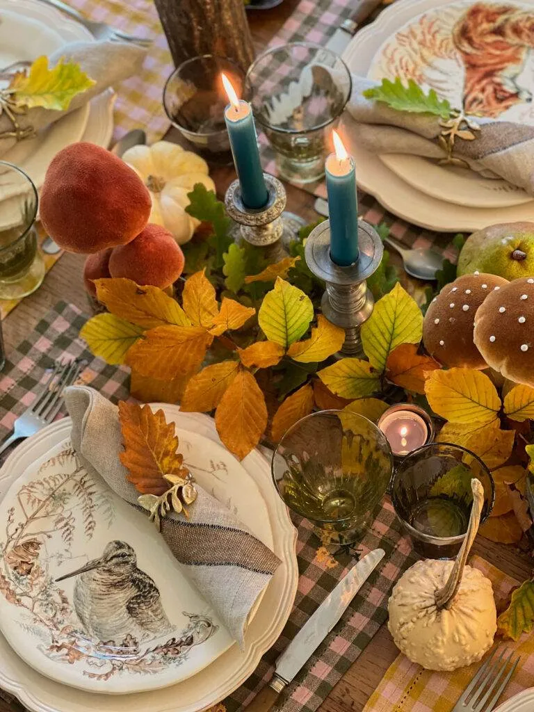 autumn table French lifestyle table automnale-80