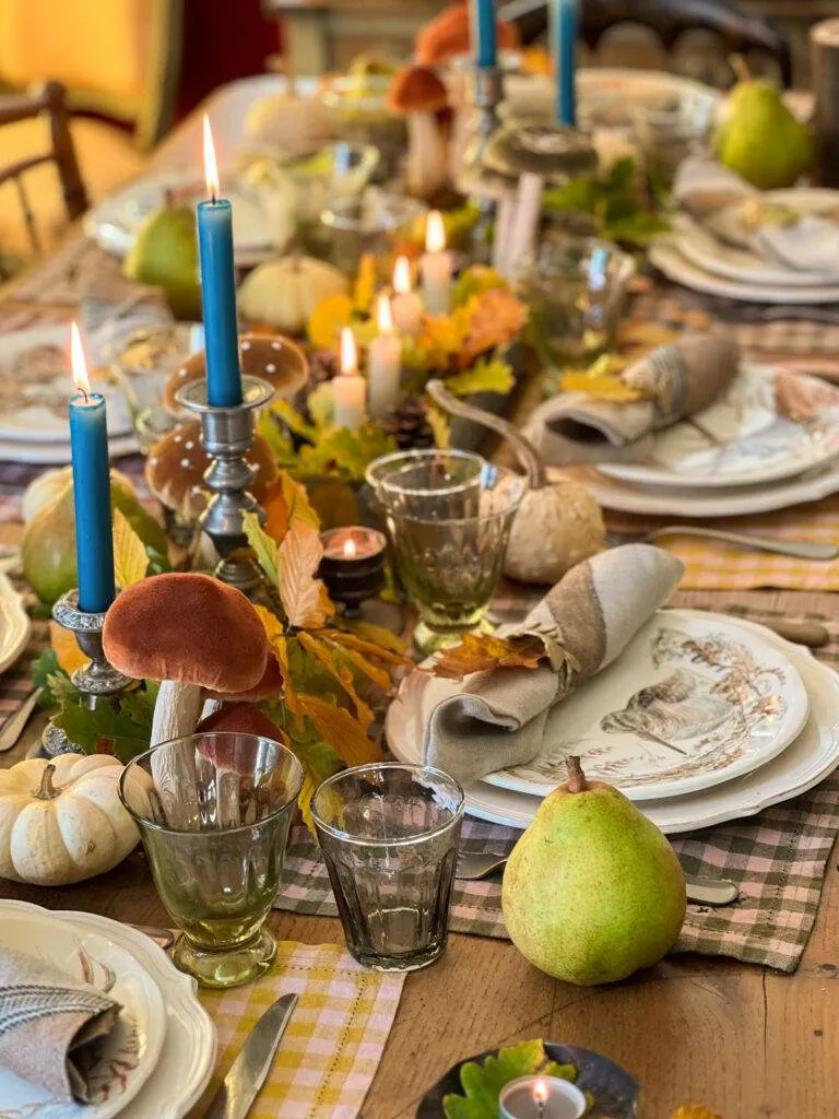 autumn table French lifestyle table automnale-86