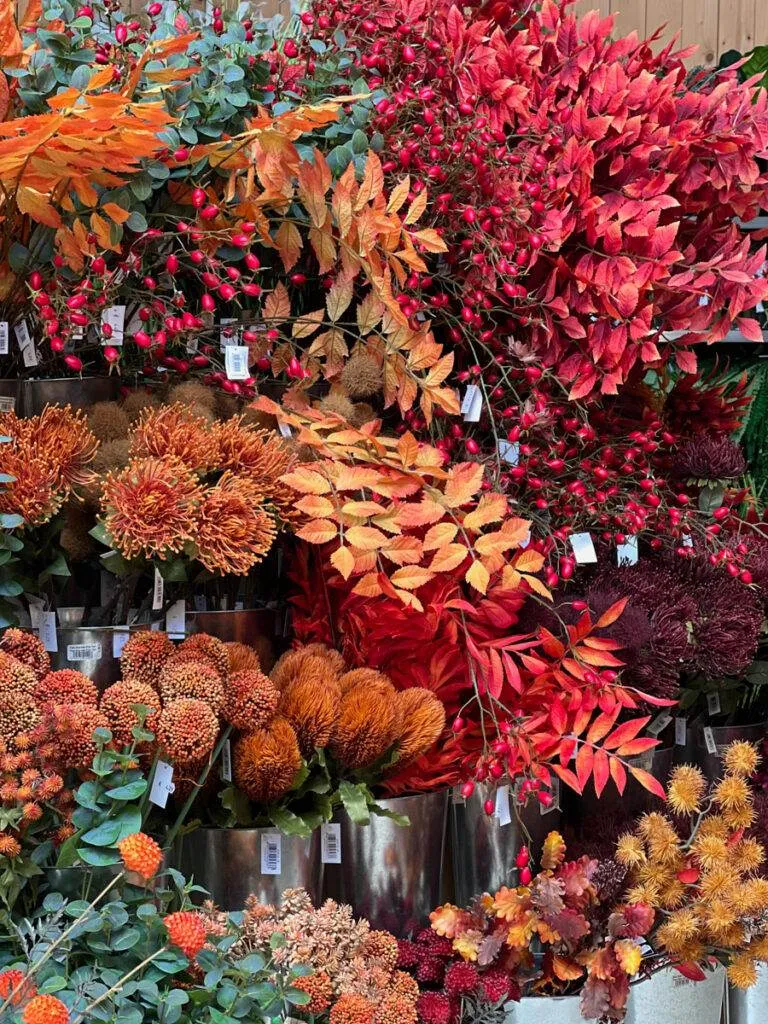 automne feuillage faux décor-4