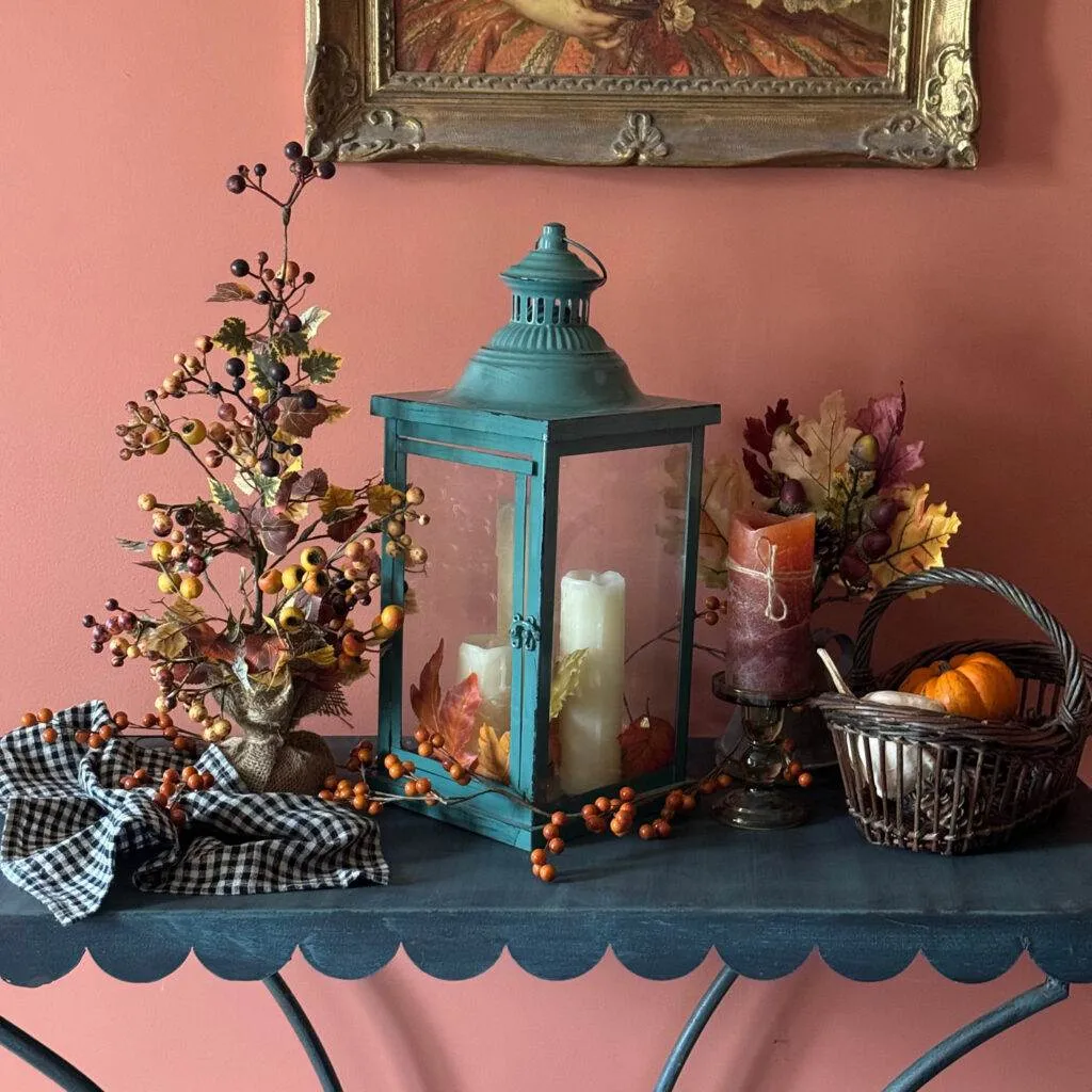 décoration automne mise en scène automnale lanterne fall decor lantern-04