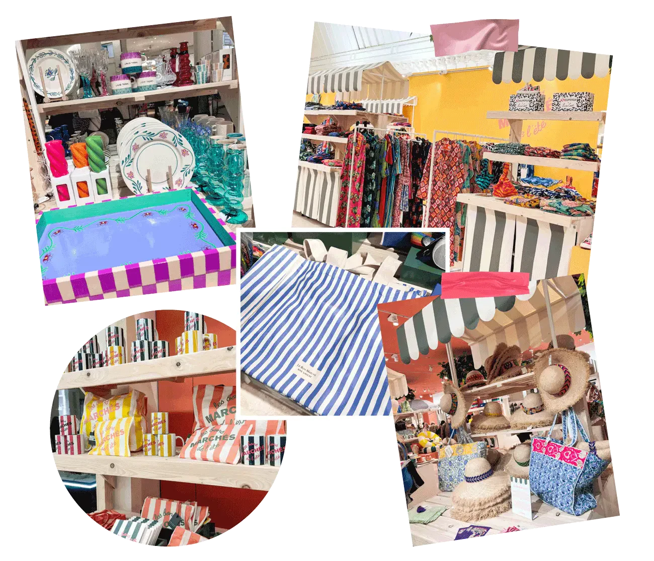 Moodboard Bons Marchés été