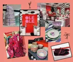 Moodboard Olé Olé exposition Le Bon Marché