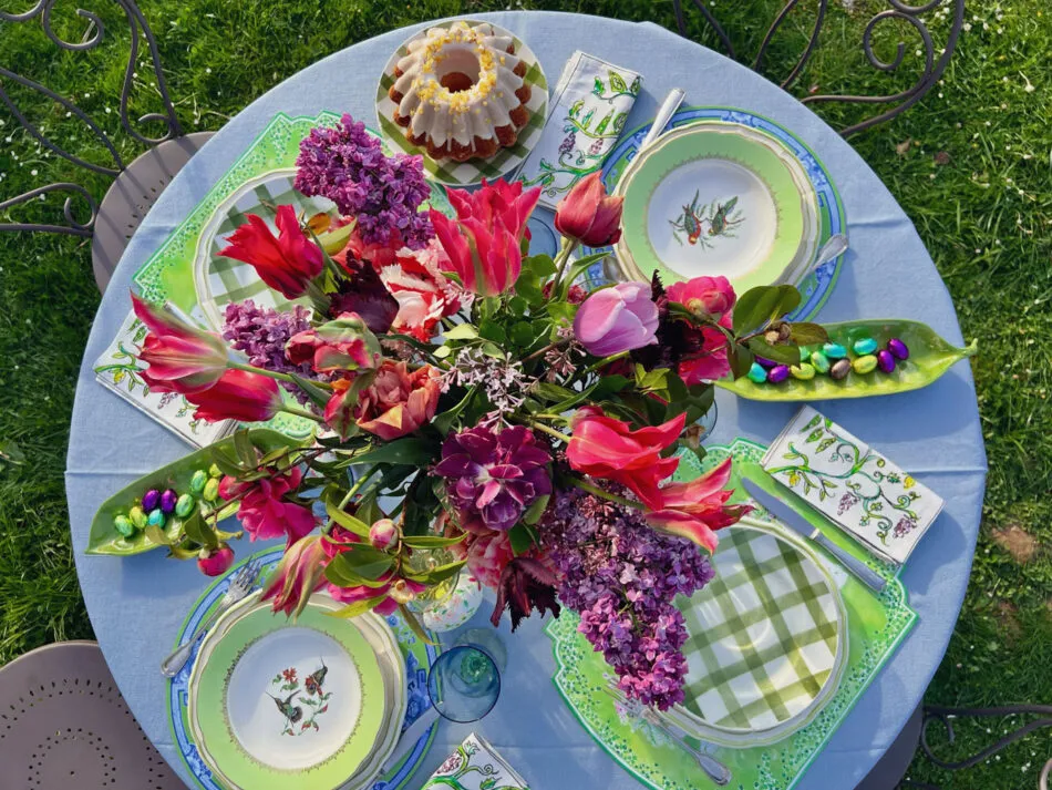 French Easter table Pâques poétique-60