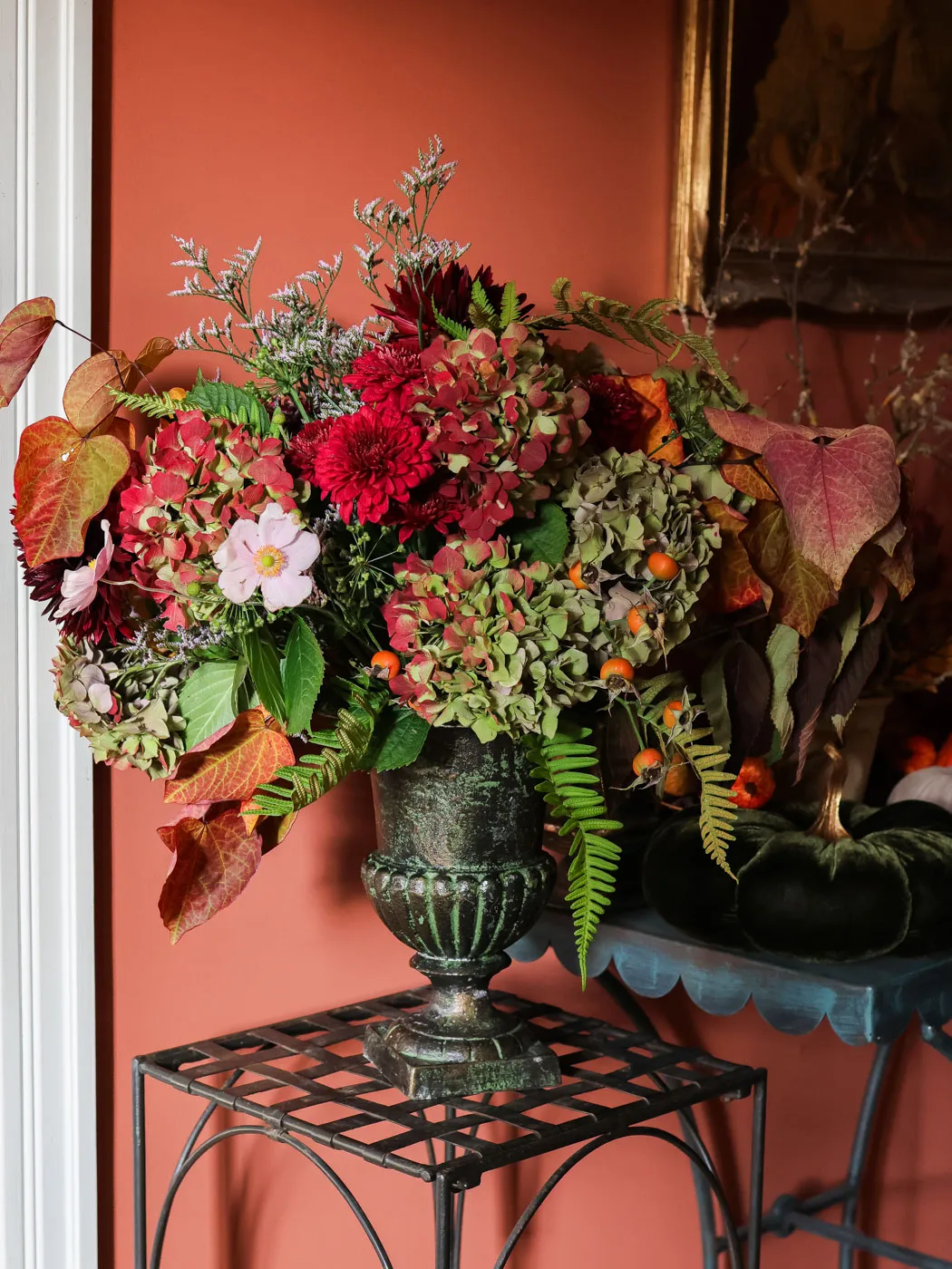 beautiful fall bouquet automne grenat-27