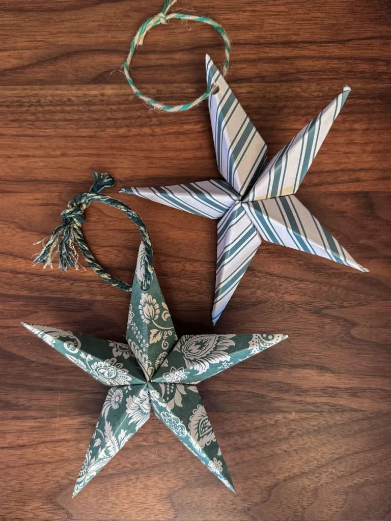 DIY étoiles de Noël papier volume-37